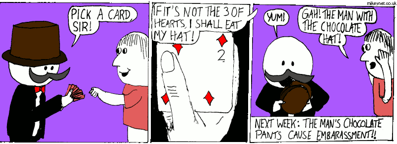 The Man with the Chocolate Hat